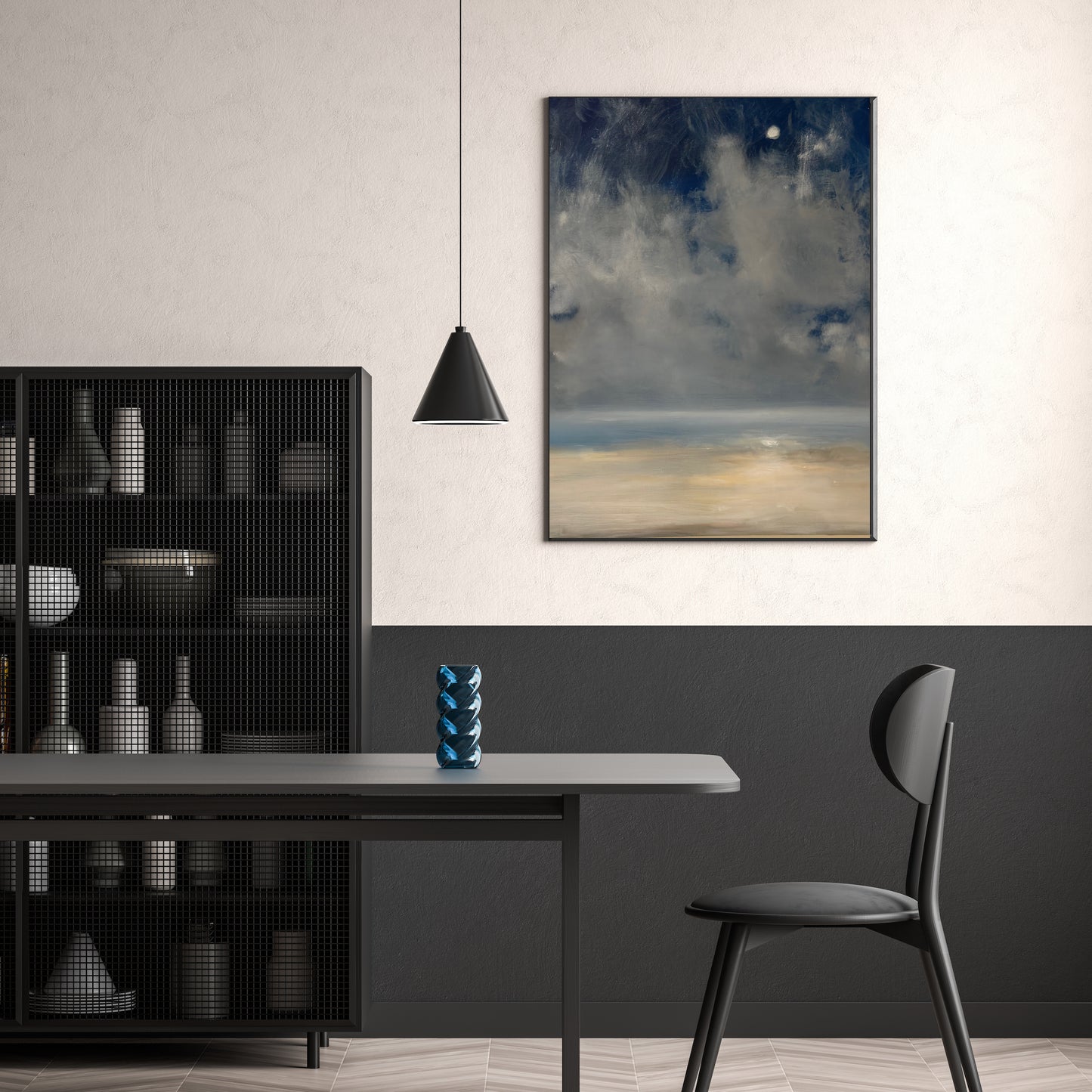 "Mirrored Moon"