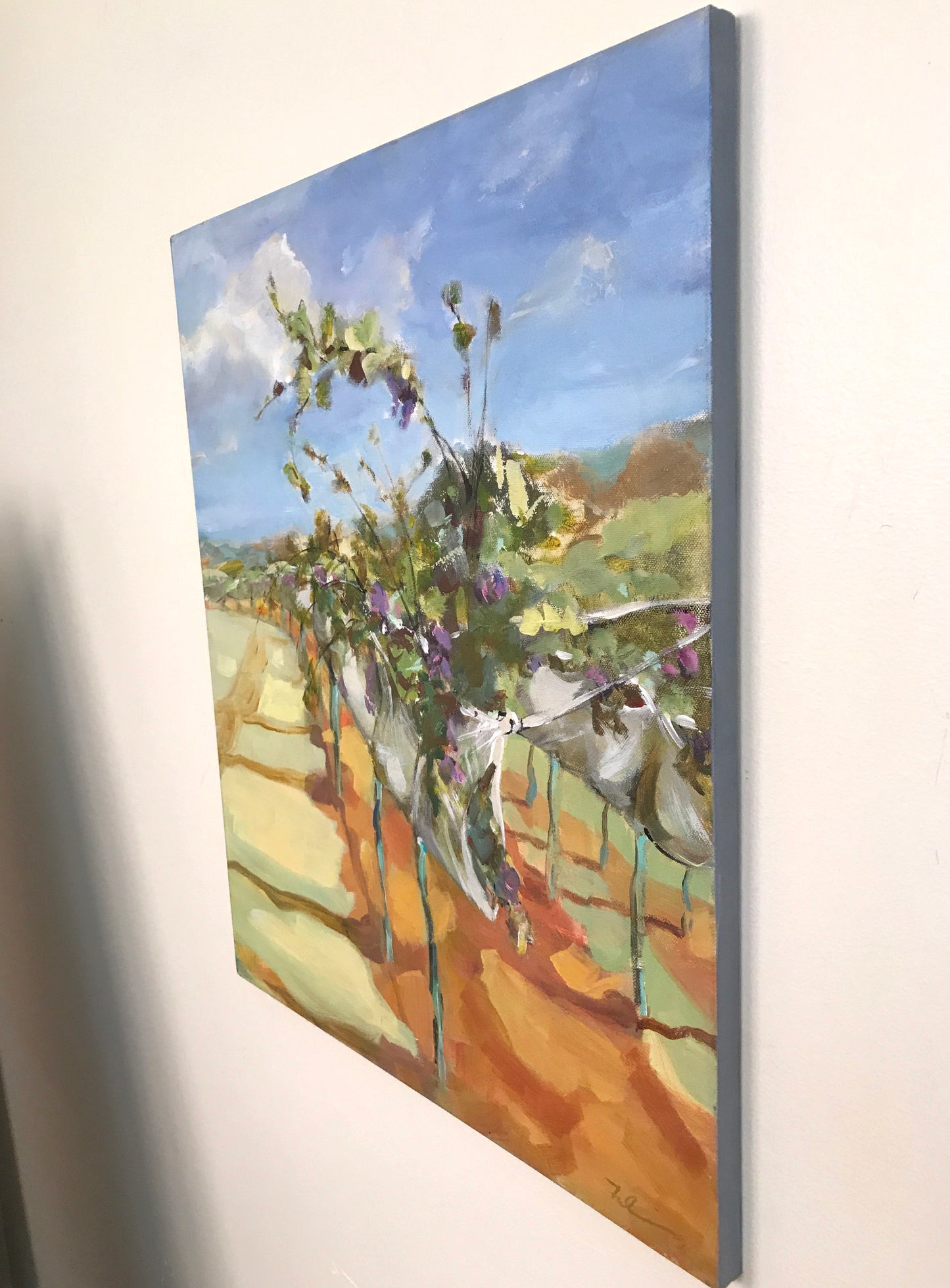 Montaluce Morning 24" x 20" SOLD U Gallery, Original Oil Painting