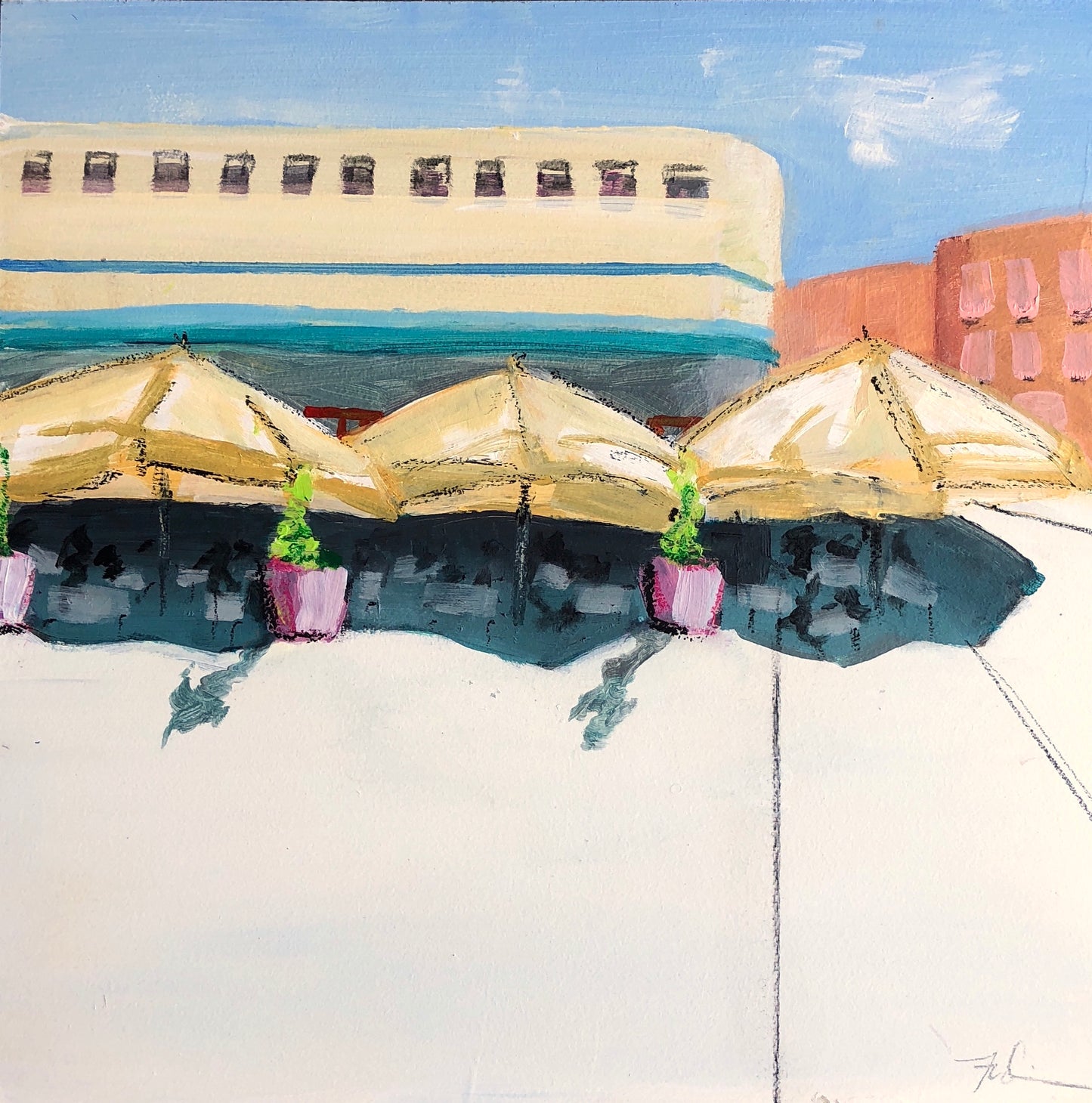 "Lunch at I'Lundes"
