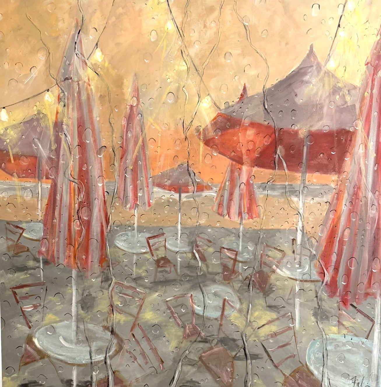 "Dinner in the Rain"