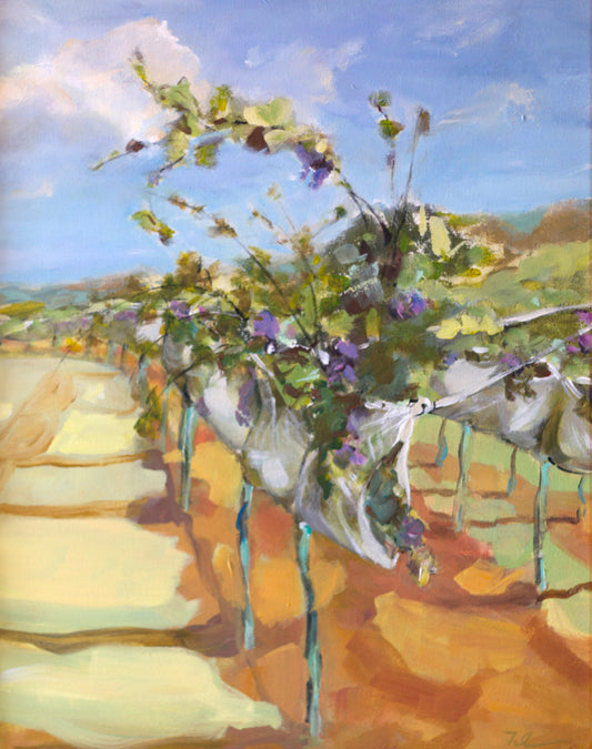 Montaluce Morning 24" x 20" SOLD   U Gallery, Original Oil Painting